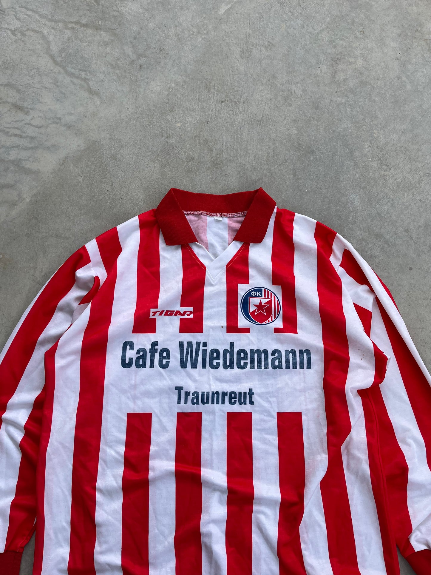 2000S - CAFE WIDEMANN FOOTBALL SHIRT - XL