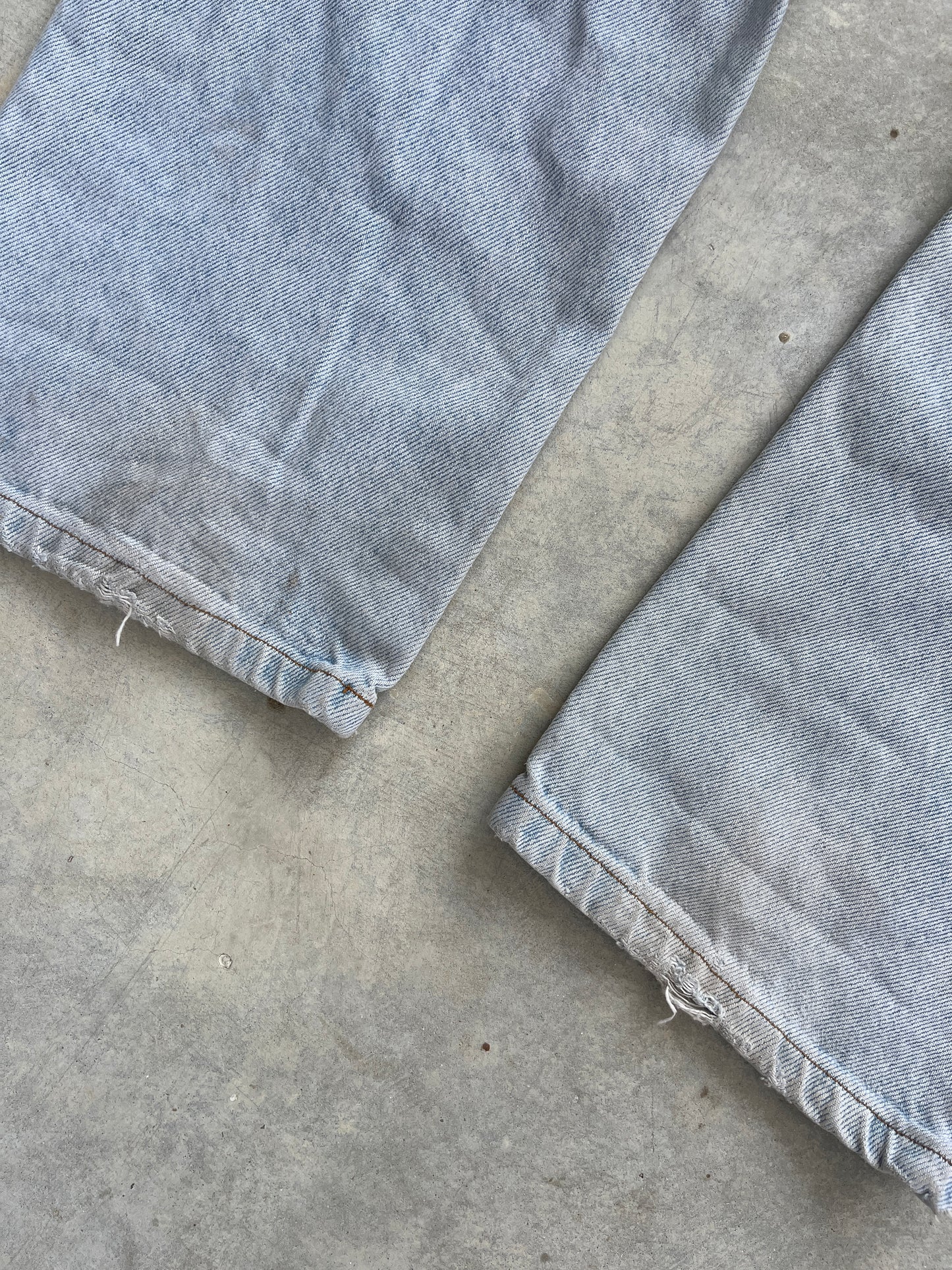 1980S - 501 MADE IN U.S.A STRAIGHT LEG LEVI‘S JEANS - 33