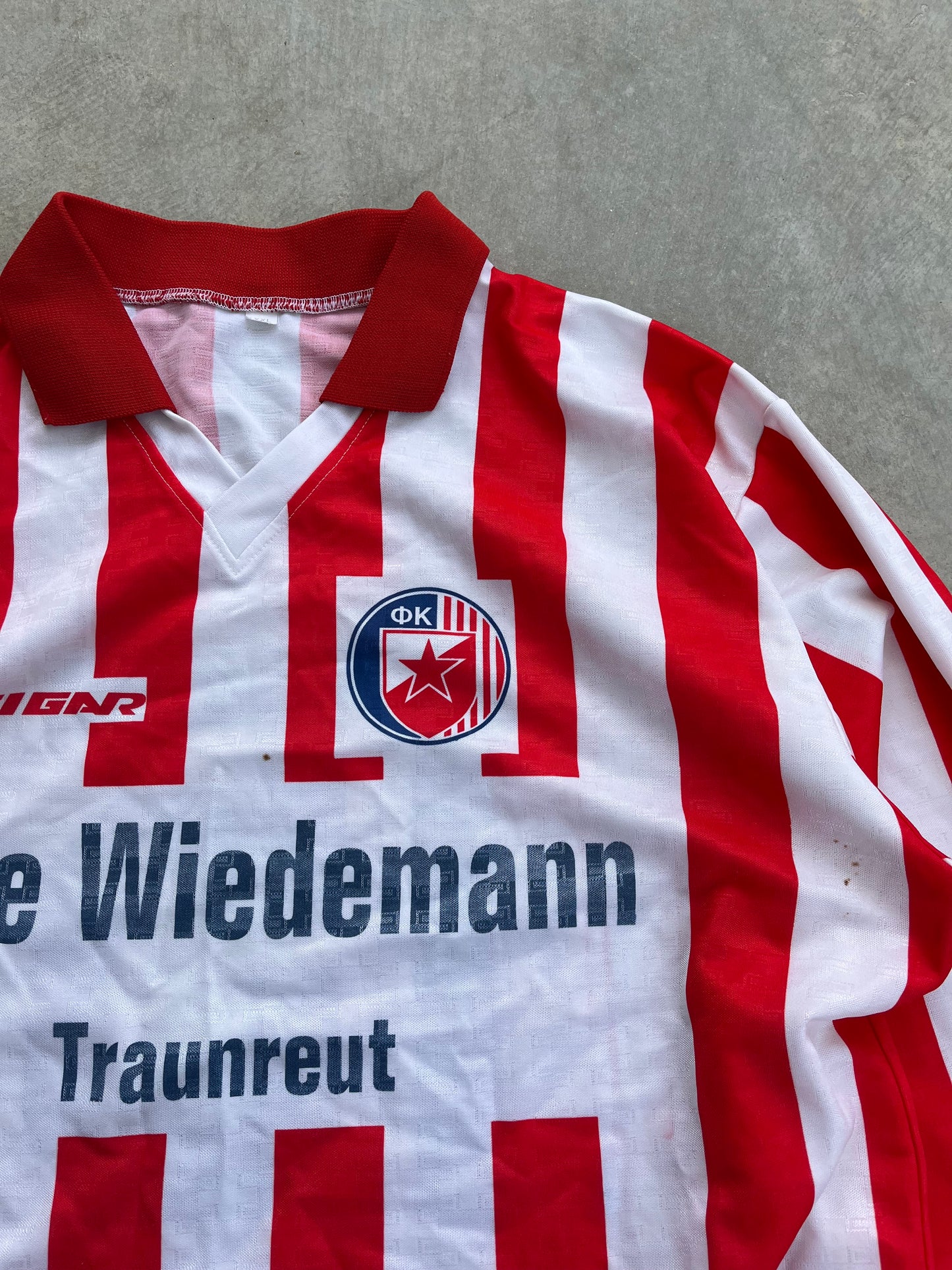 2000S - CAFE WIDEMANN FOOTBALL SHIRT - XL