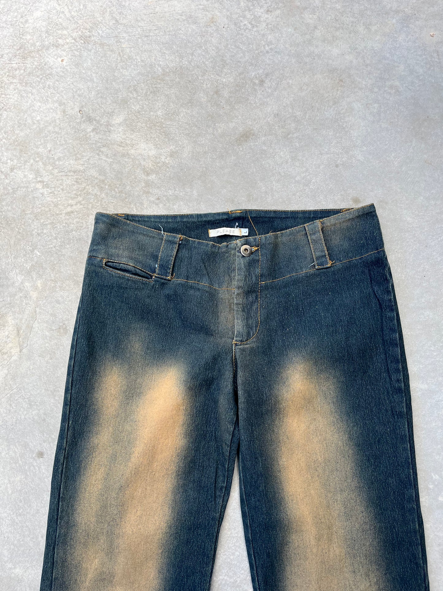 2000S - LOW RISE FLARED JEANS - 40