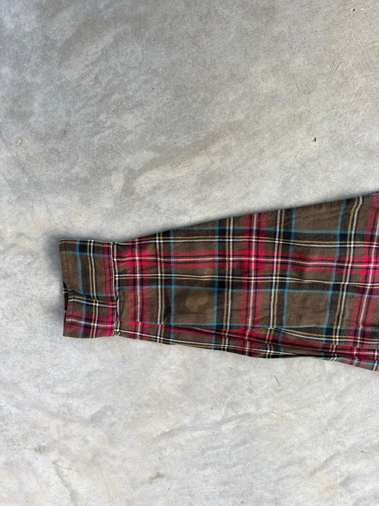 1990S - RALPH LAUREN PLAID FLANNEL - XL