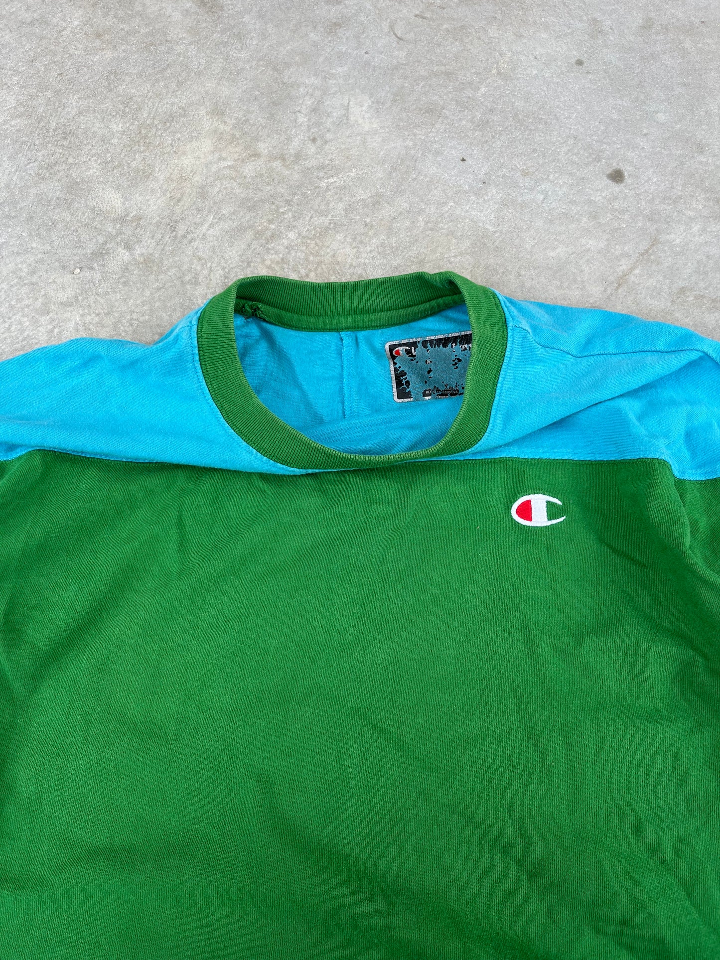 2000S - CHAMPION CROP LONGSLEEVE - M