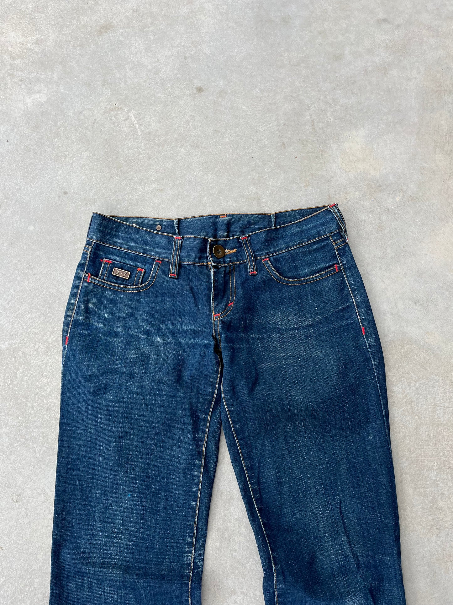 2000S - LOW RISE BOOTCUT JEANS - 34