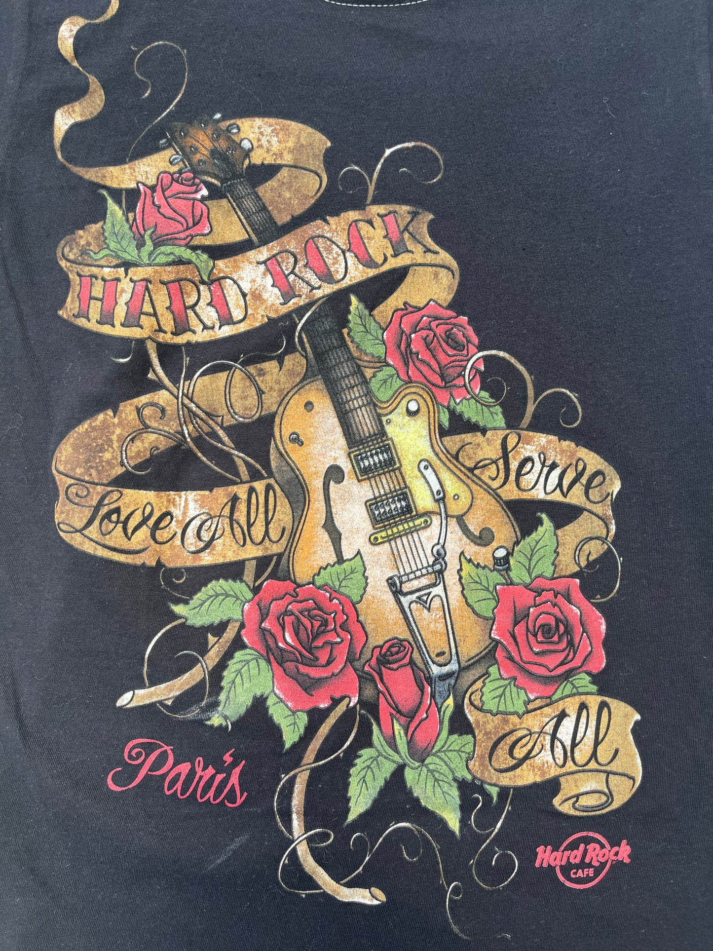 2000S - HARD ROCK CAFE GRAPHIC TSHIRT - S