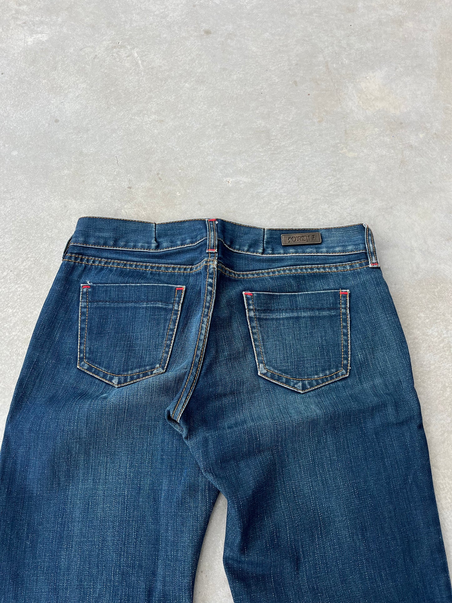 2000S - LOW RISE BOOTCUT JEANS - 34