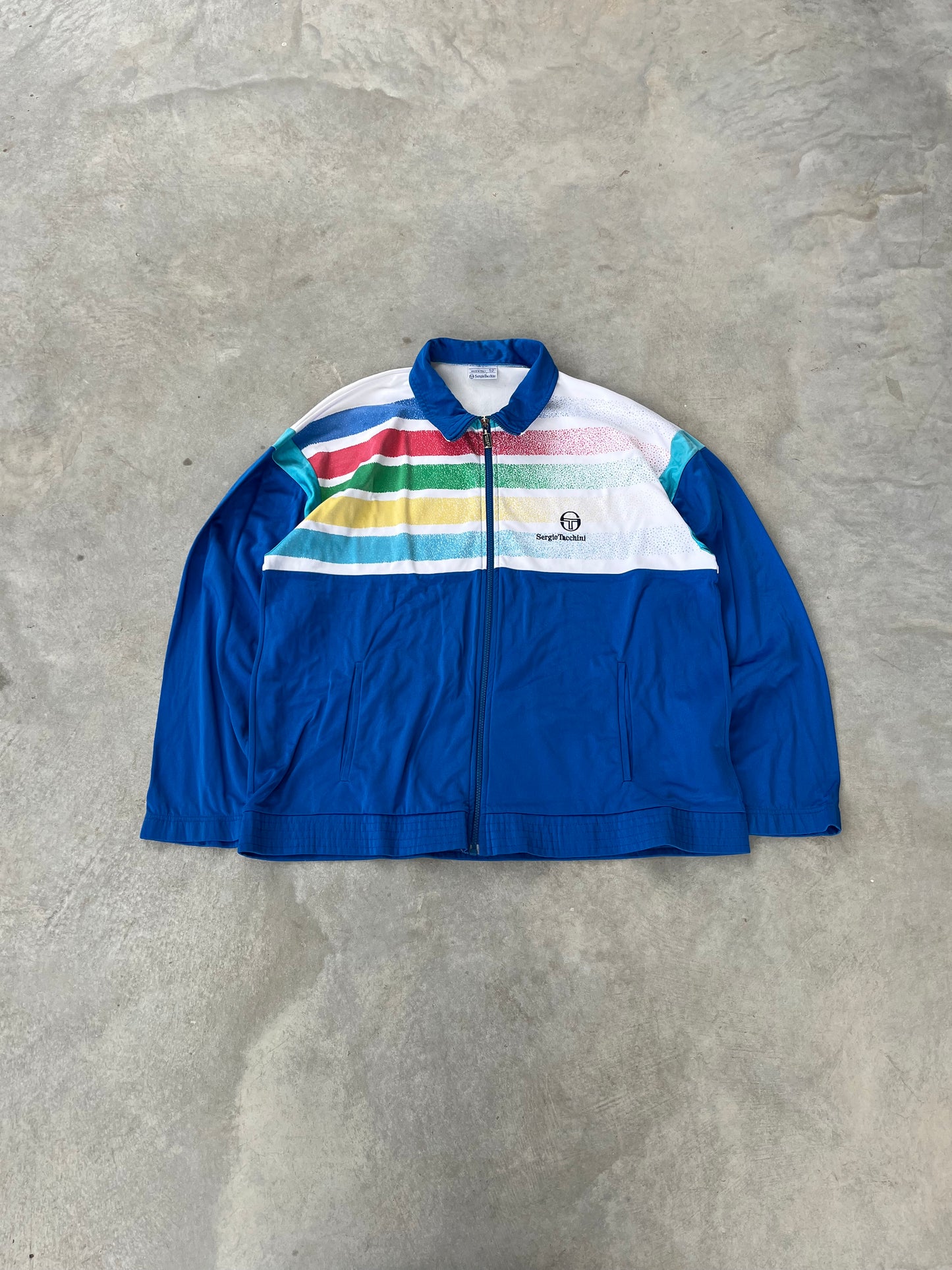 2000S - „FADED“ SERGIO TACCHINI SPORT JACKET - L