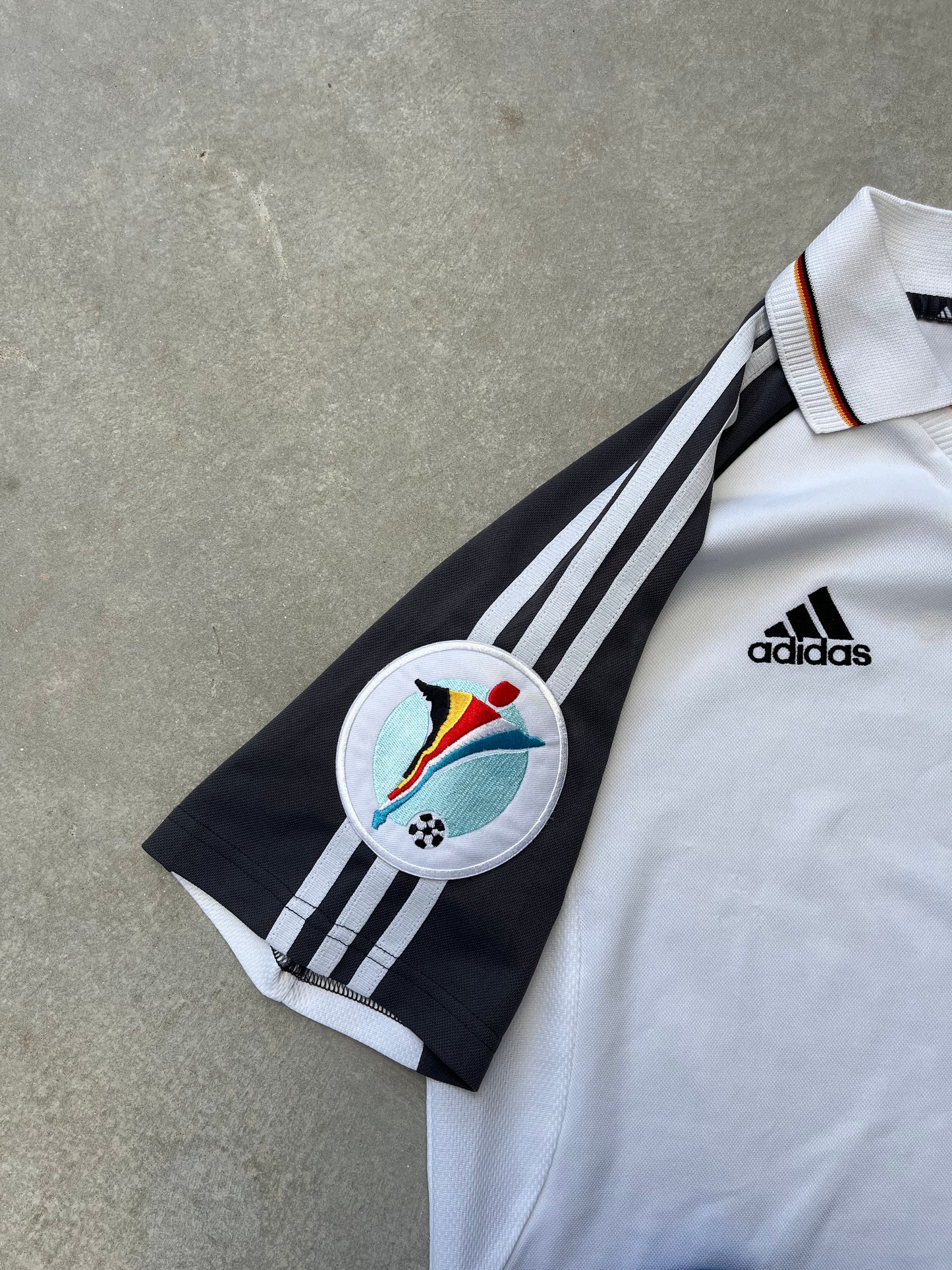 2000S - ORIGINAL GERMANY HOME ADIDAS EURO FOOTBALL SHIRT - M