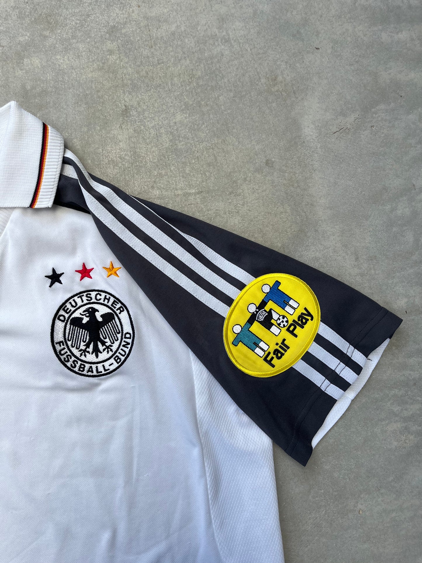 2000S - ORIGINAL GERMANY HOME ADIDAS EURO FOOTBALL SHIRT - M