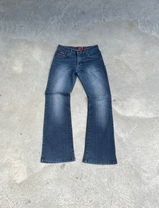 2000S - FLARED FADED JEANS - 36