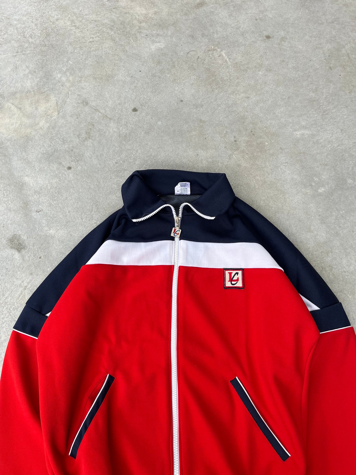 1970S - STRIPE SPORT JACKET - S