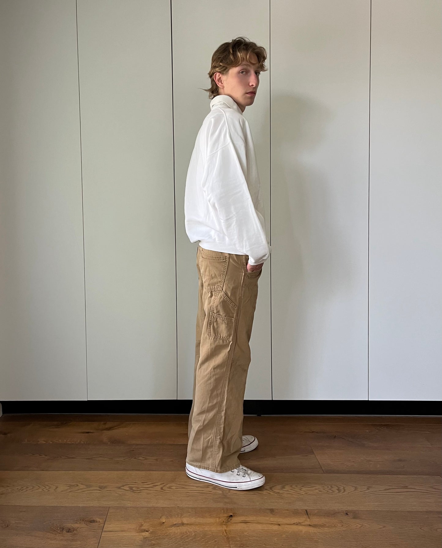 1990S - CAMEL WORKWEAR CARPENTER PANTS - 38