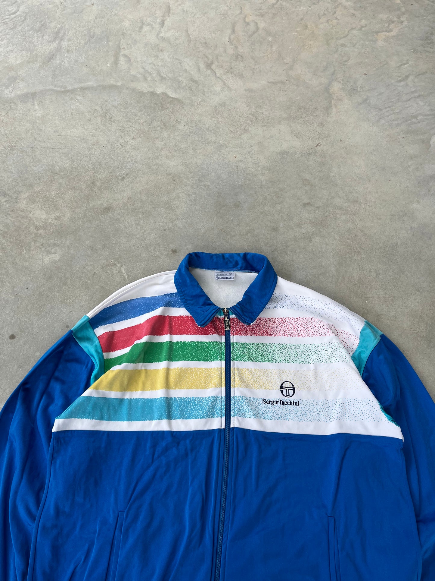 2000S - „FADED“ SERGIO TACCHINI SPORT JACKET - L