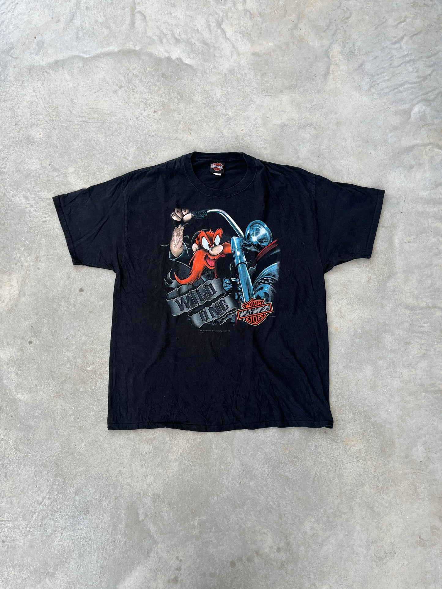 2000S - GRAPHIC HARLEY DAVIDSON TSHIRT - XL