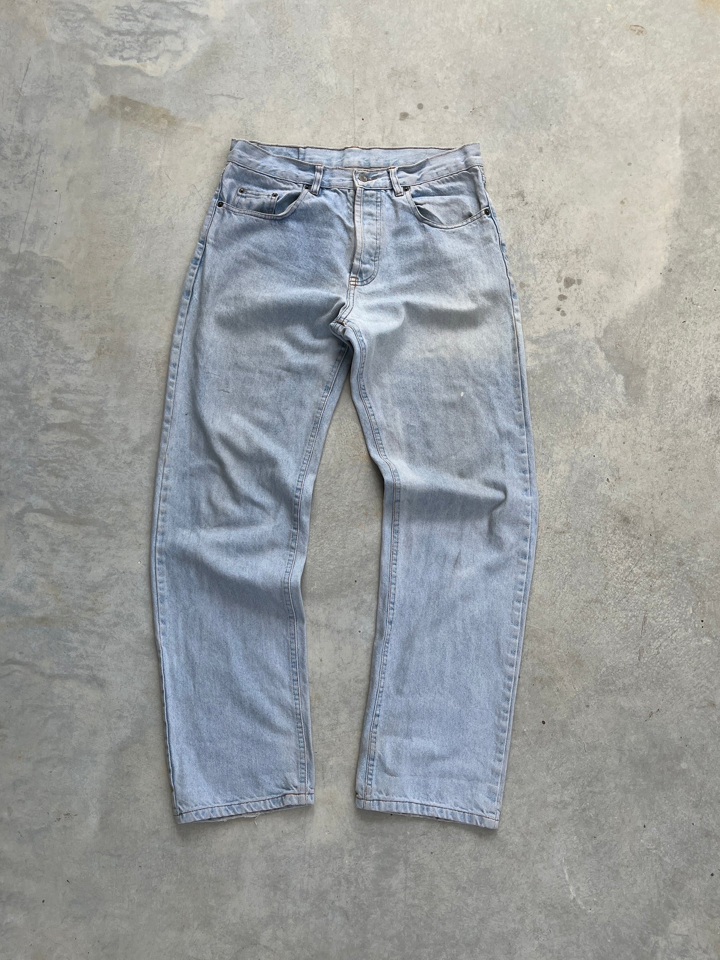 1980S - 501 MADE IN U.S.A STRAIGHT LEG LEVI‘S JEANS - 33