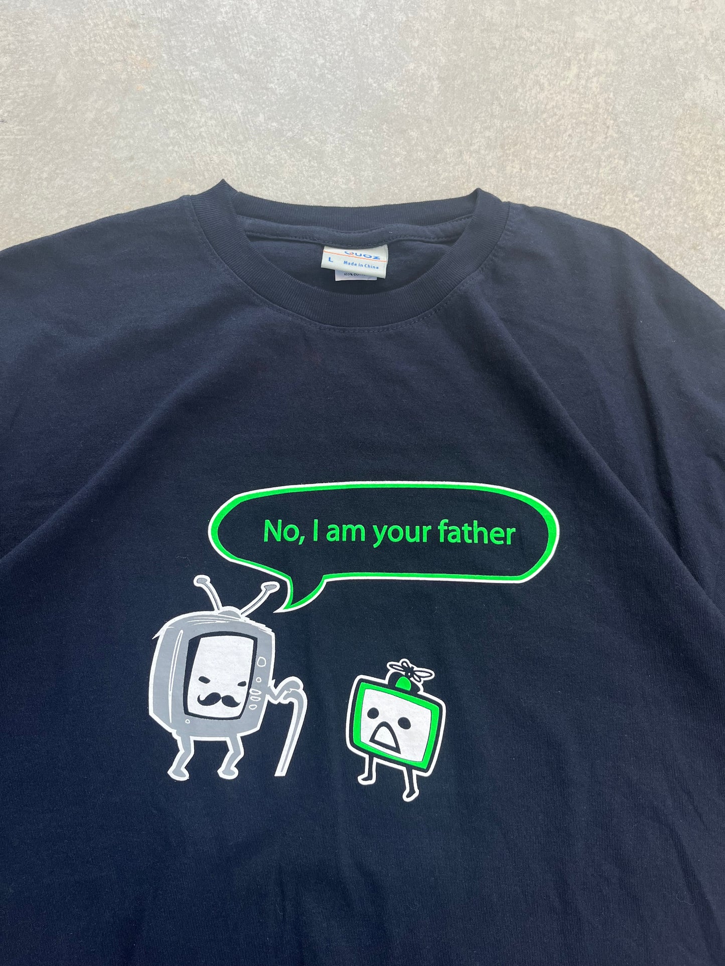 2000S - SOFTWARE COMPANY “BYTE ME” GRAPHIC TSHIRT - L