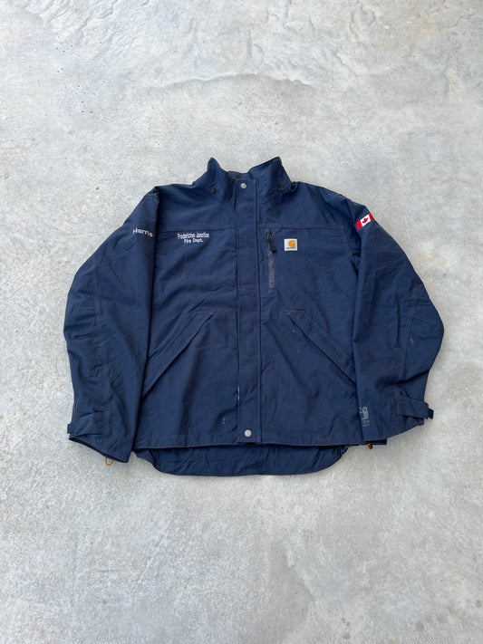 1990S - CARHARTT „FIRE DEPARTMENT“ WORK JACKET - L