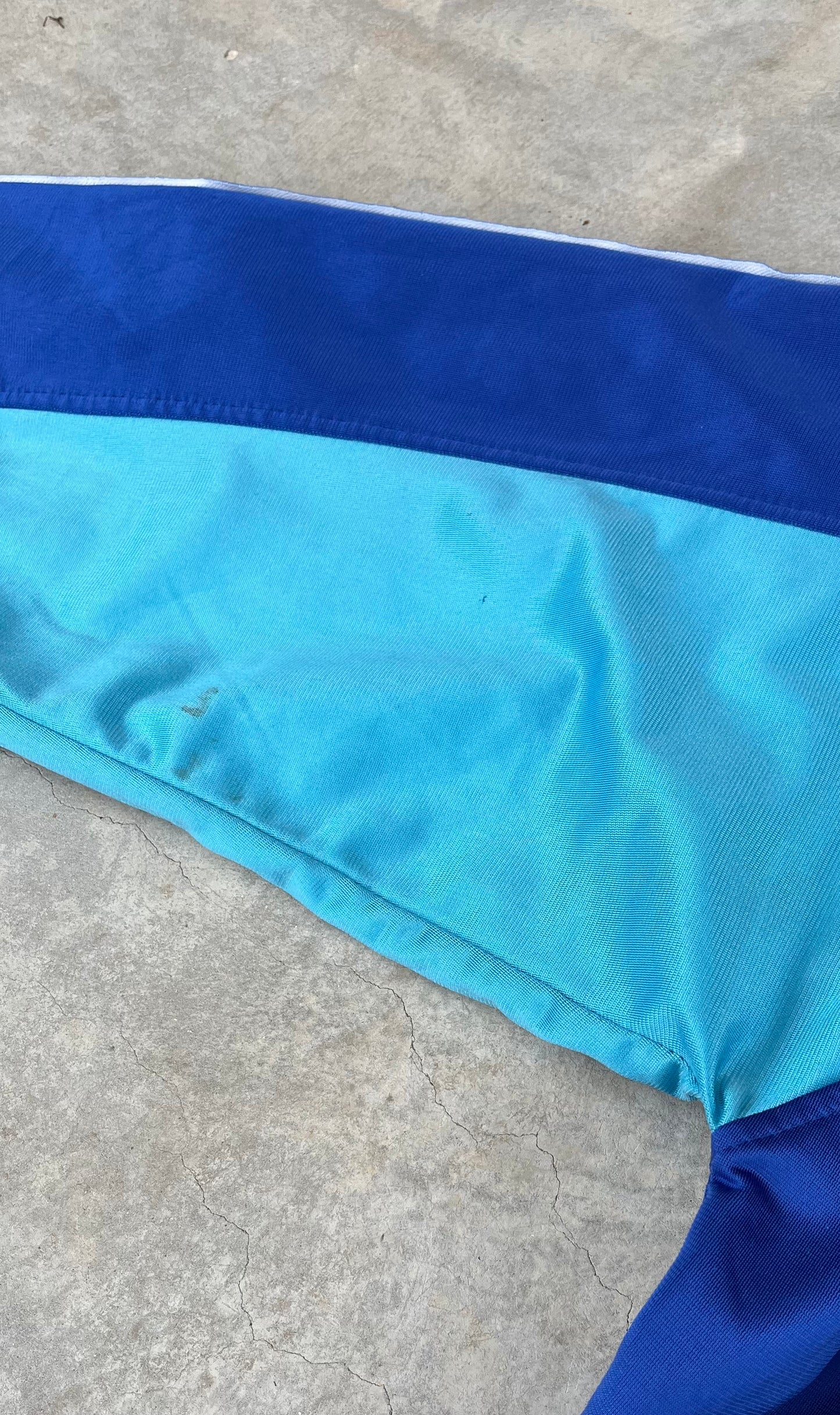 1990S - DIADORA BLUE SPORT JACKET - L