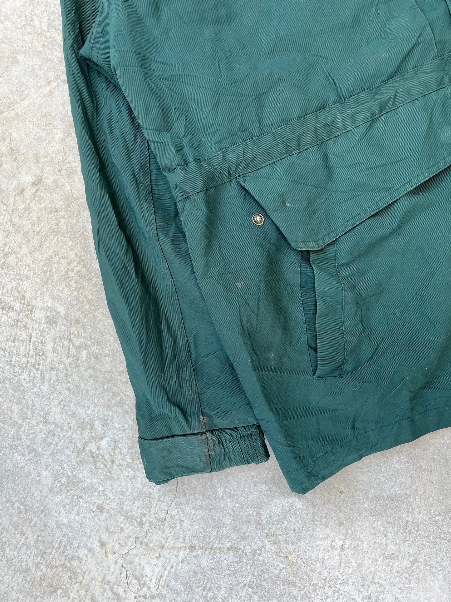 2000S - CARHARTT GREEN WORK COAT - XXL