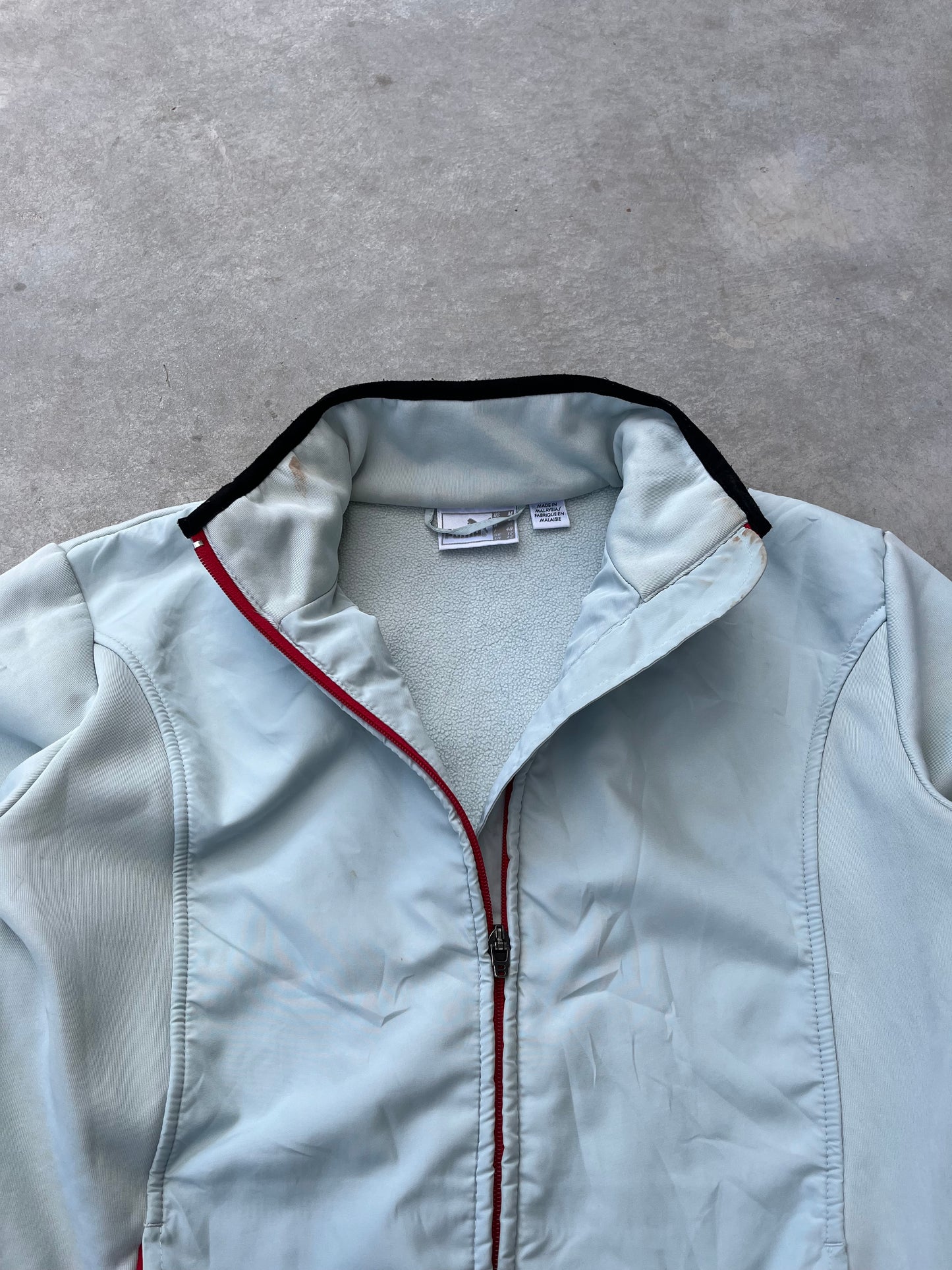2000S - PUMA LIGHT TURQUOISE SPORT JACKET - S