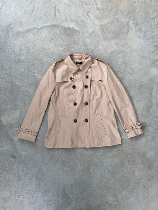 2000S - CASTRO BEIGE TRENCH COAT - 44