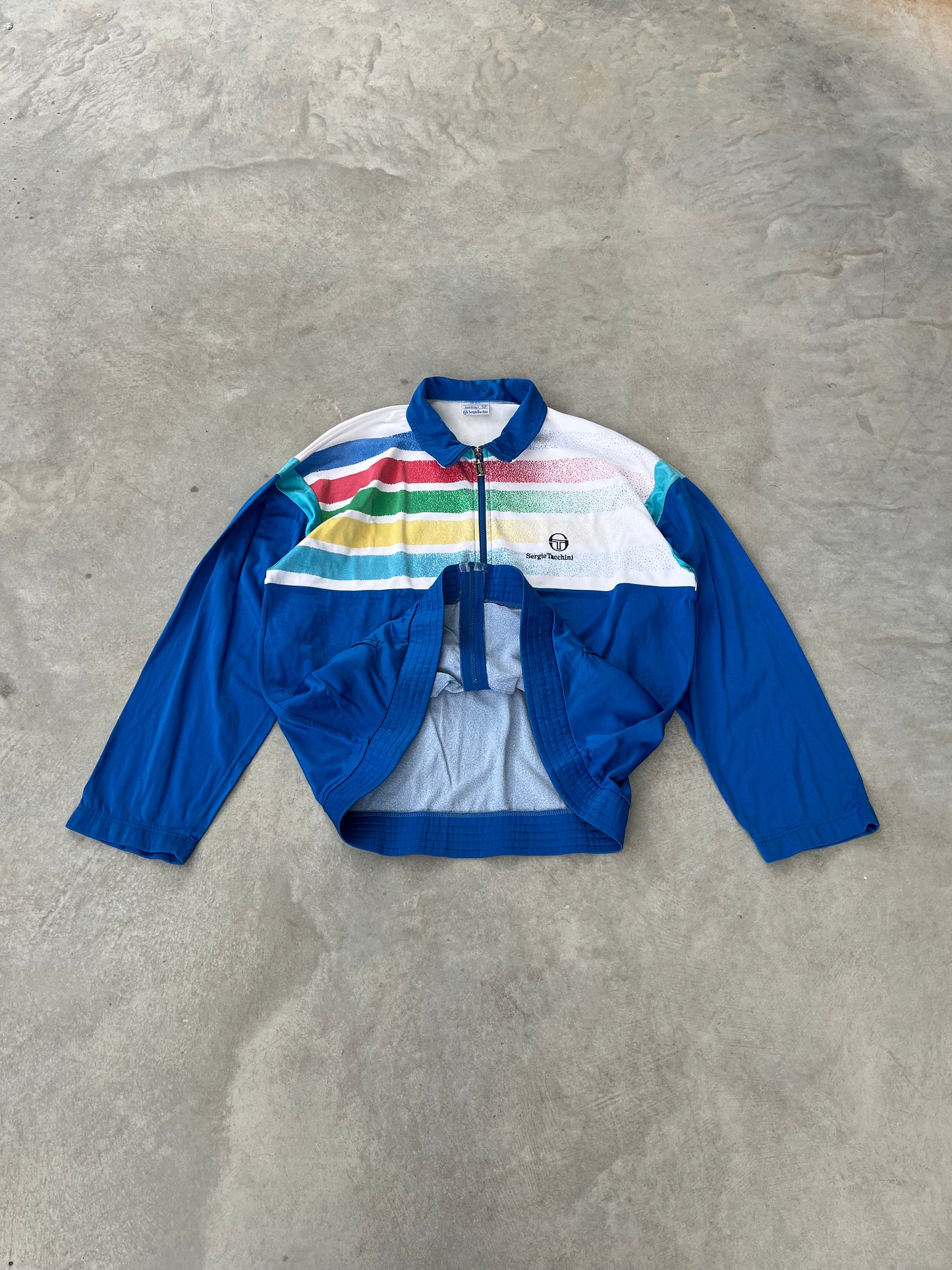 2000S - „FADED“ SERGIO TACCHINI SPORT JACKET - L