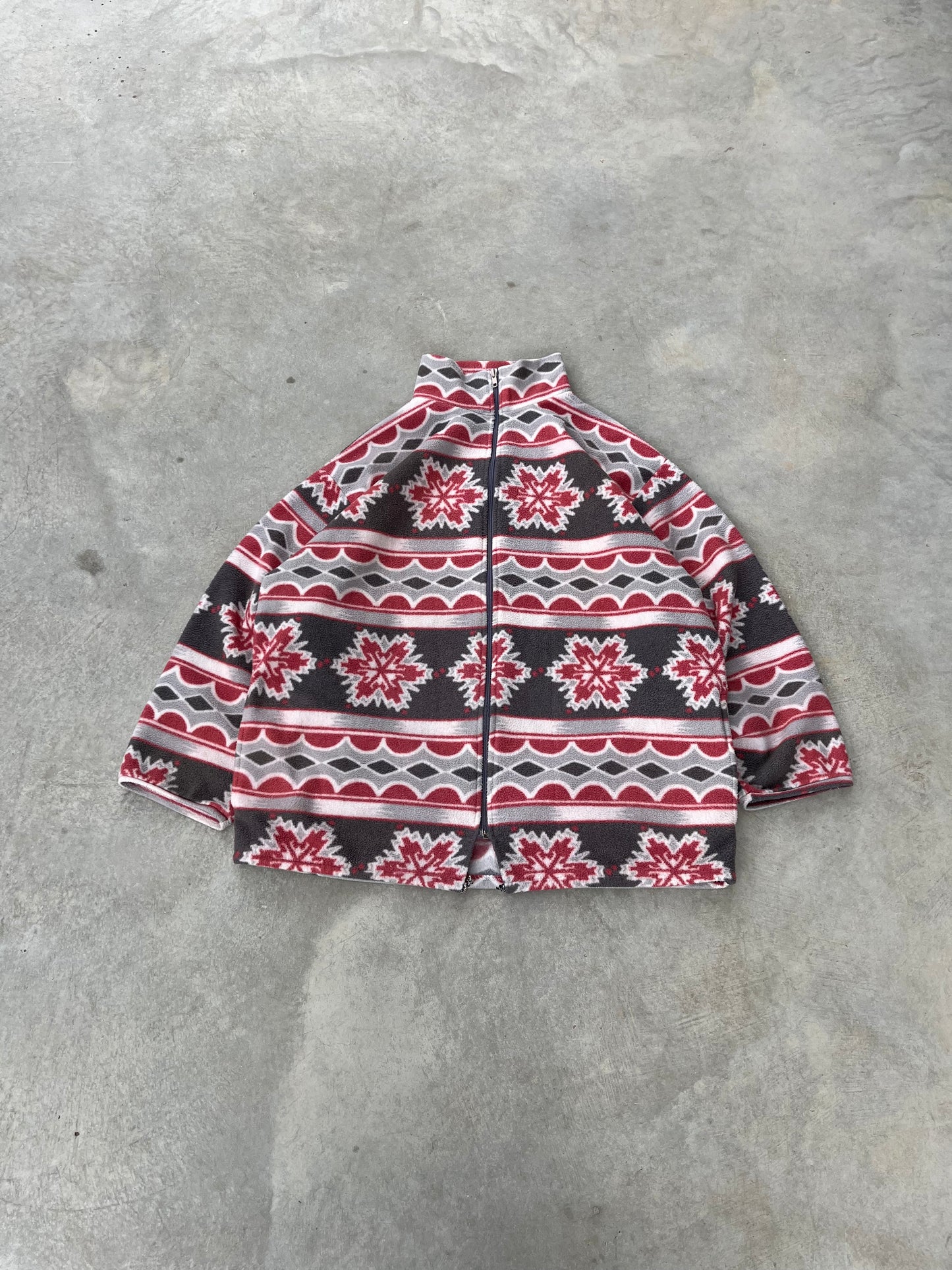 2000S - GRAY & PINK FLEECE - M