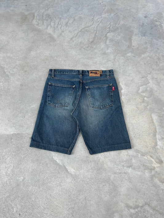 2000S - FADED DENIM JORTS - 40