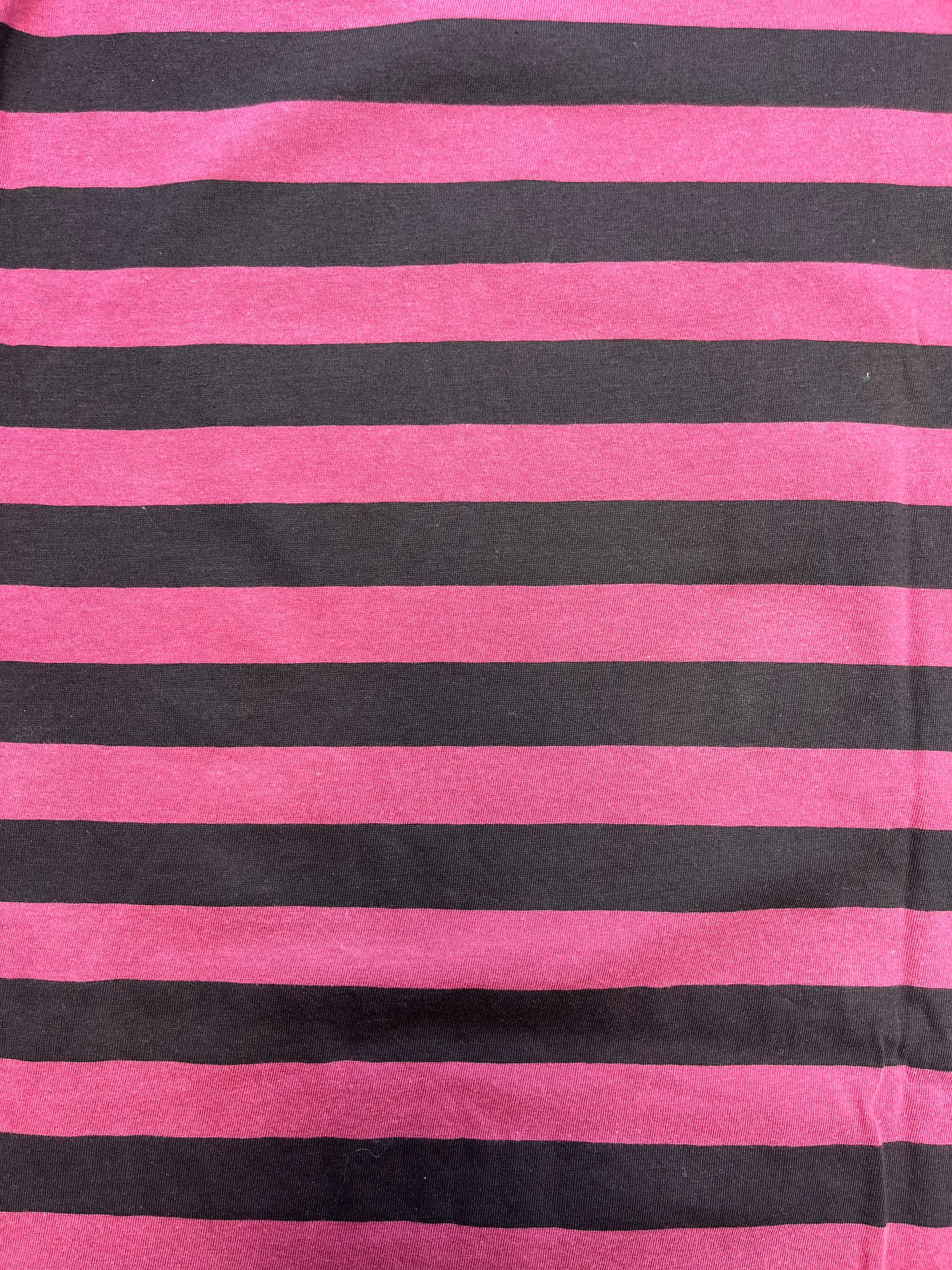 1980S - STRIPED & PRINTED BOXY  TSHIRT - L