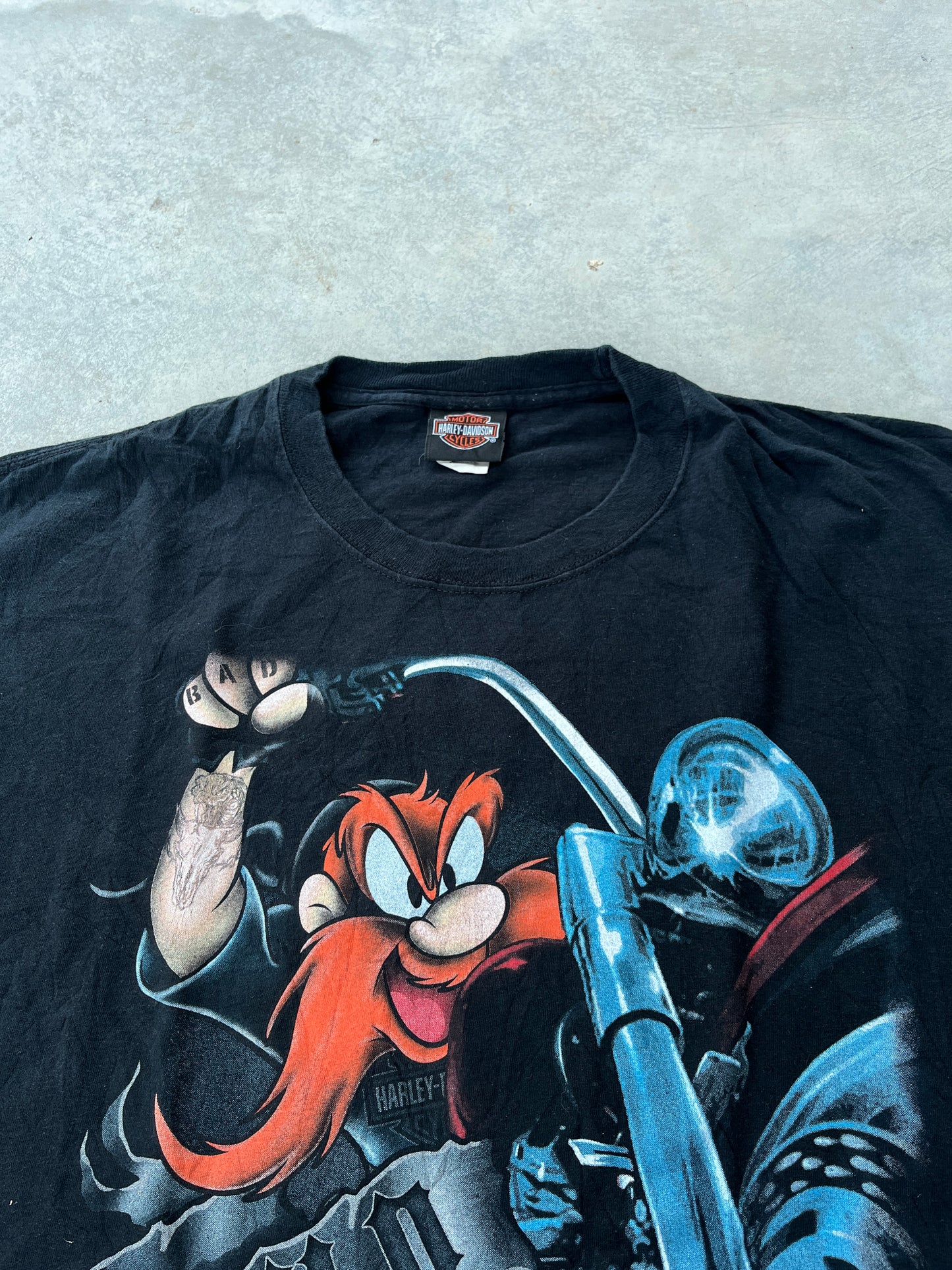 2000S - GRAPHIC HARLEY DAVIDSON TSHIRT - XL