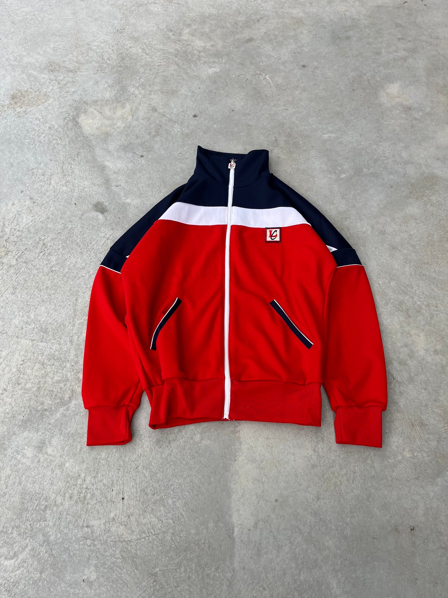 1970S - STRIPE SPORT JACKET - S