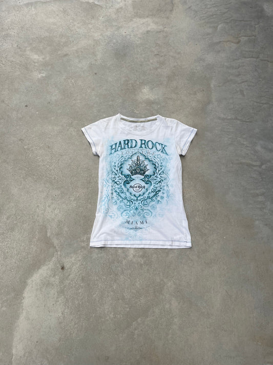 2000S - GRAPHIC HARD ROCK CAFE TSHIRT - XS