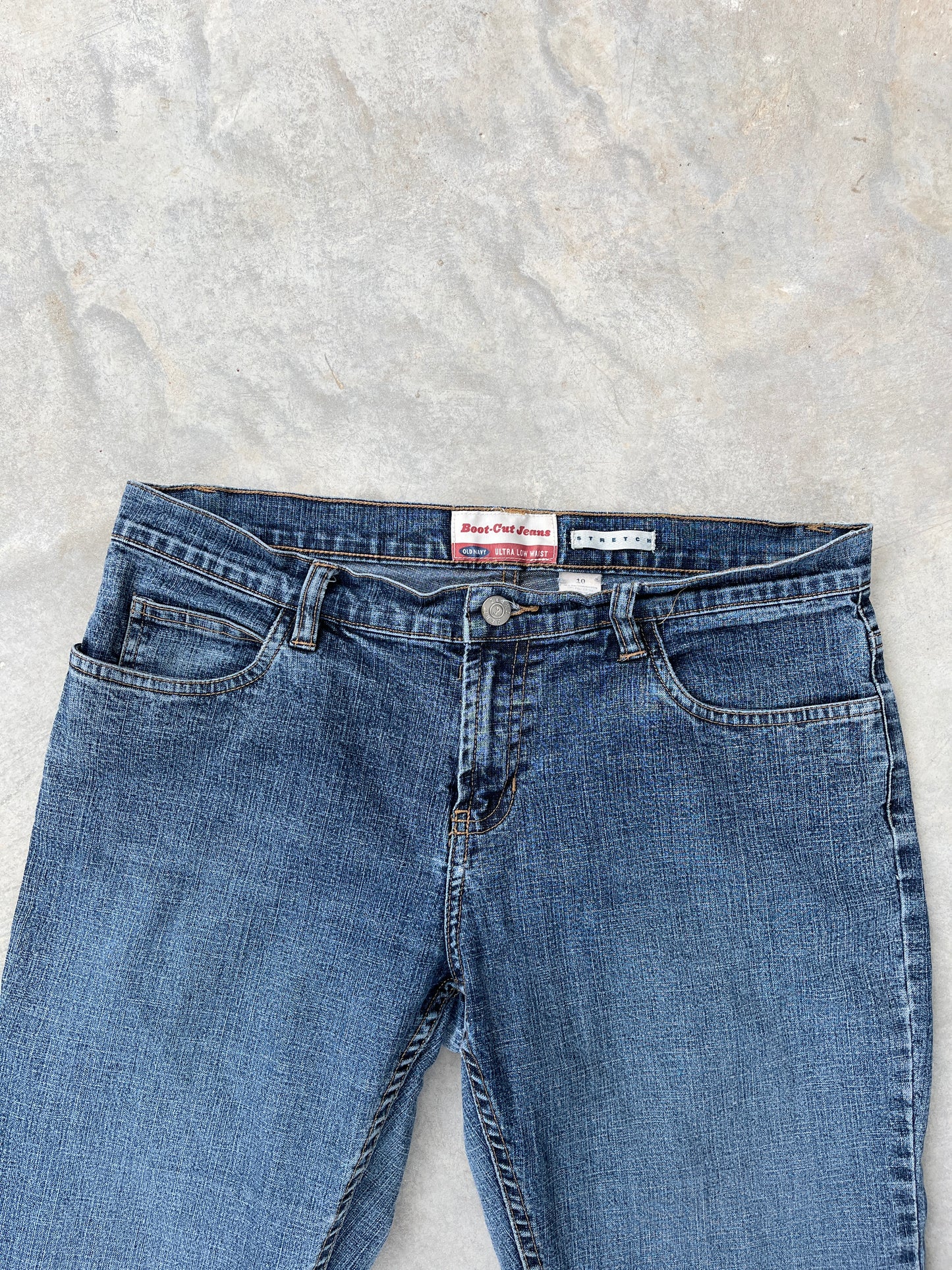 1990S - OLD NAVY BOOTCUT JEANS - 33